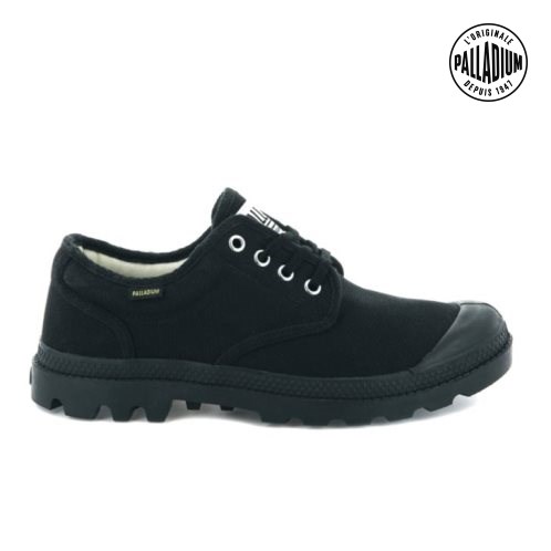 Dámské Oxfordky Palladium Pampa OX Originale Černé | CZ DAS-25R